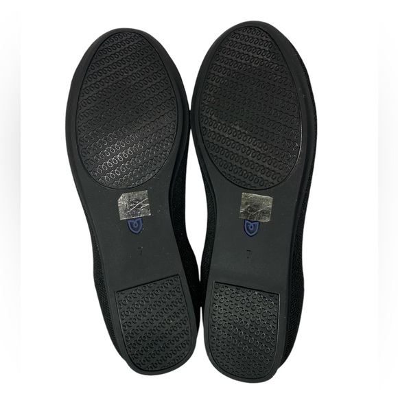 Rothy's The Flat Black Solid Comfortable Shoes Women’s Size 7 - Picture 12 of 12